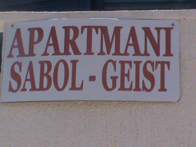 Apartments Sabol Geist Borovići Kültér fotó